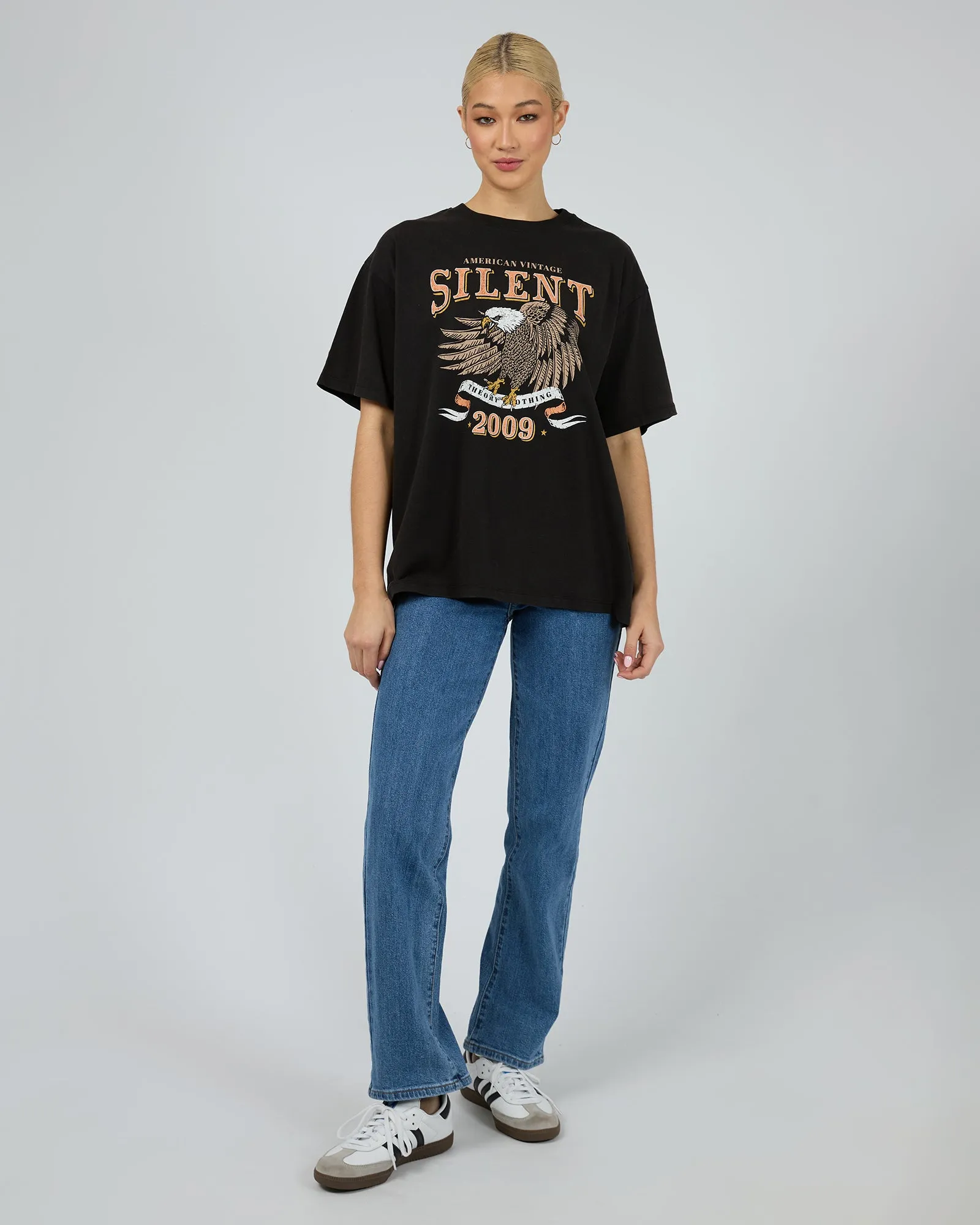 Liberty Tee Washed Black sold by edge clothing product image thumbnail 2