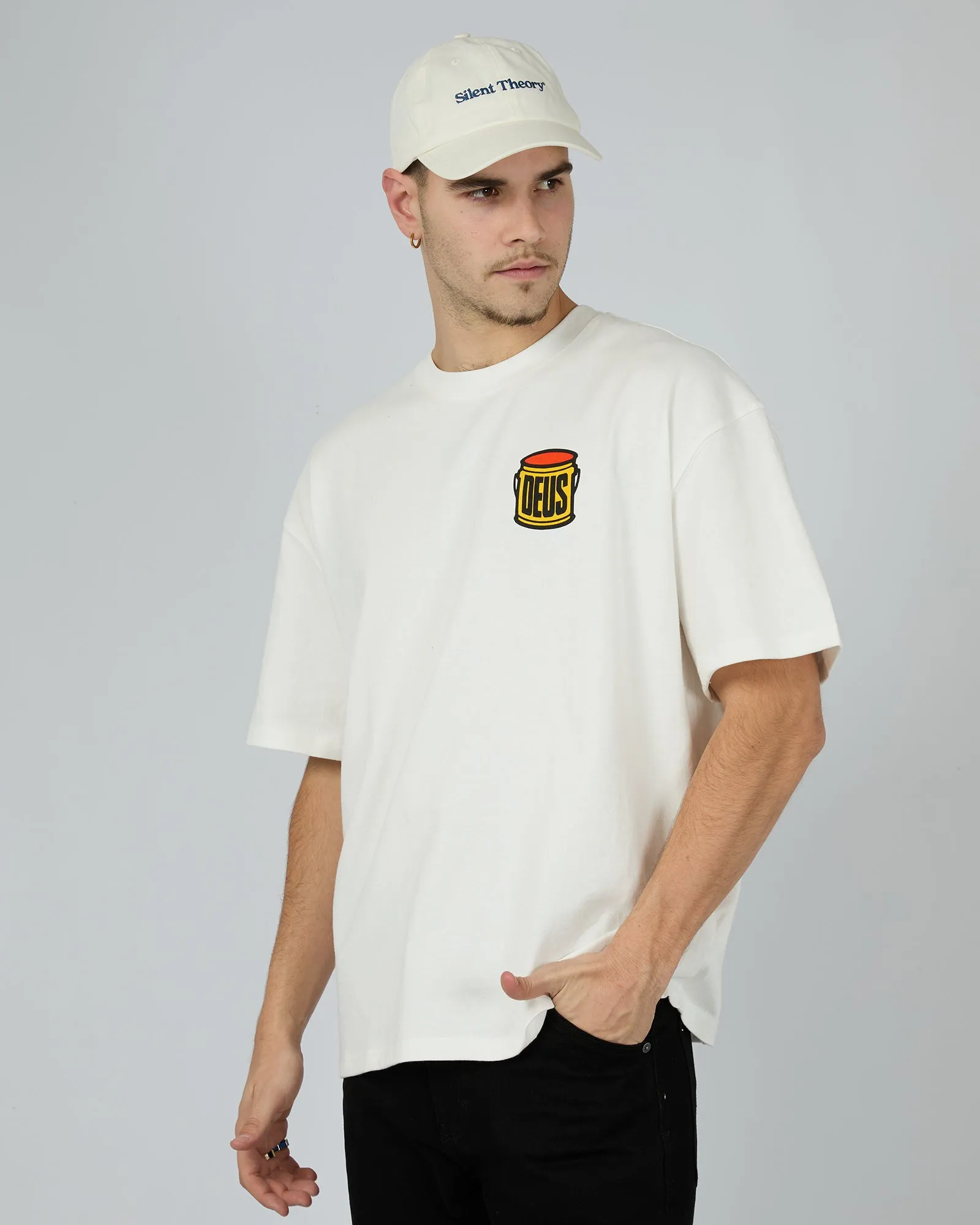 Cure For Pain Tee Vintage White sold by edge clothing product image thumbnail 4