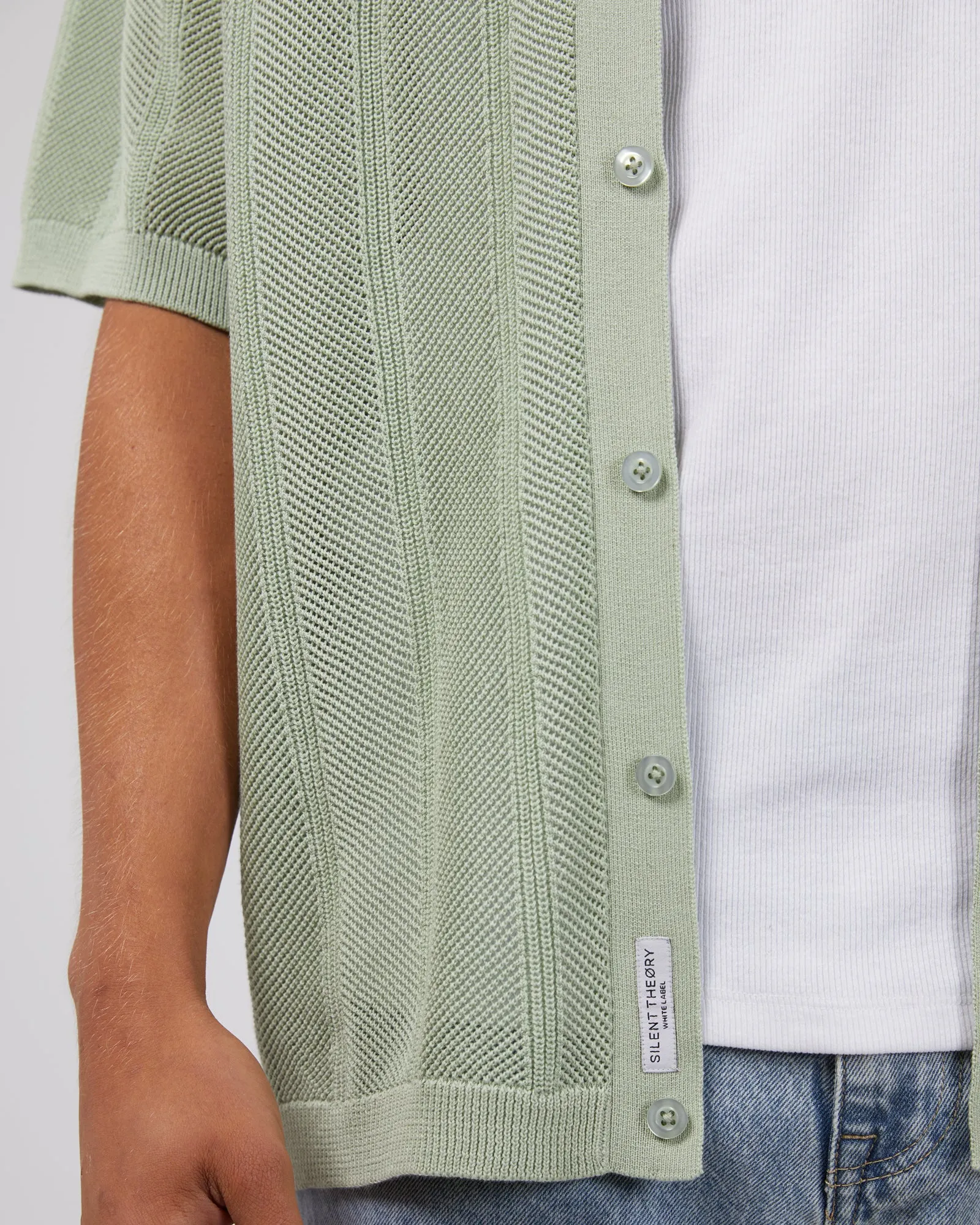 Hurley Knit Shirt Sage sold by edge clothing product image thumbnail 5