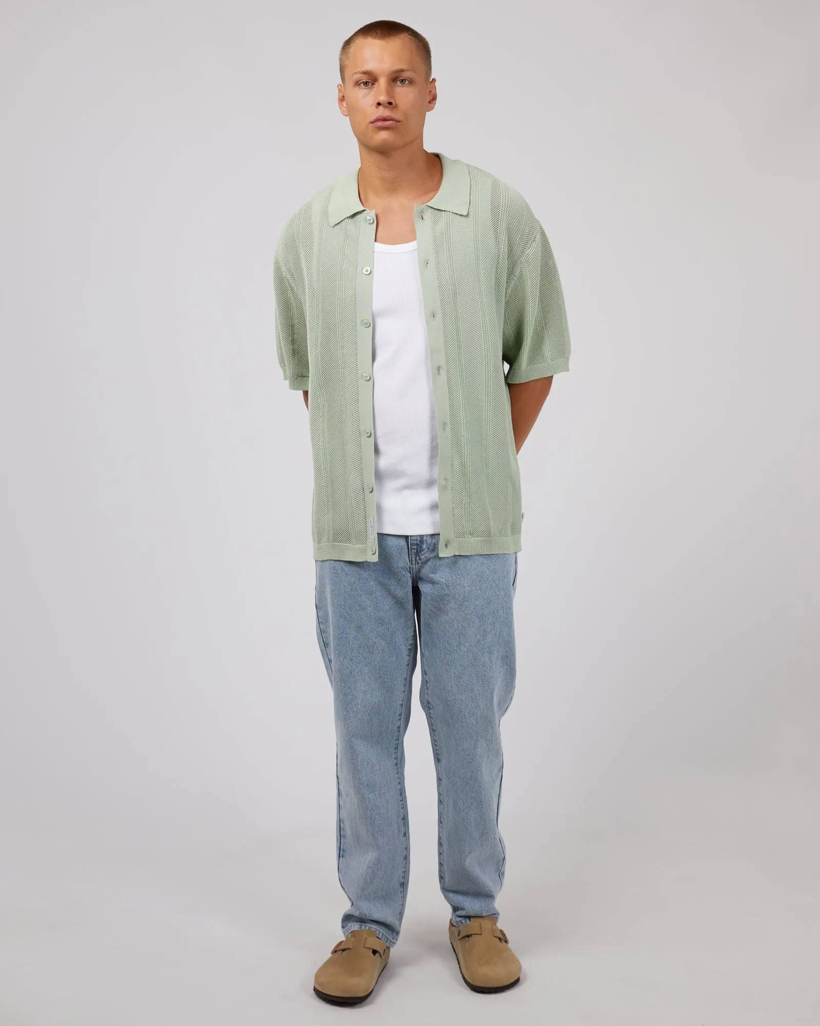 Hurley Knit Shirt Sage sold by edge clothing product image thumbnail 2