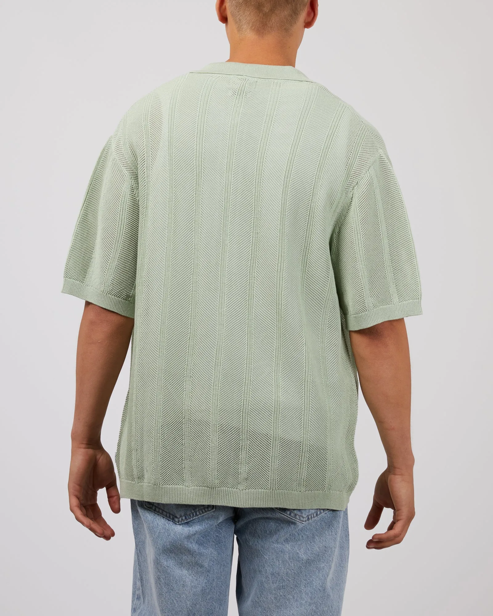 Hurley Knit Shirt Sage sold by edge clothing product image thumbnail 3