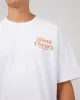 Paradise Palm Tee White sold by edge clothing