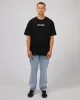 Oasis Tee Black sold by edge clothing