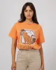 Paradise Found Standard Tee Orange sold by edge clothing