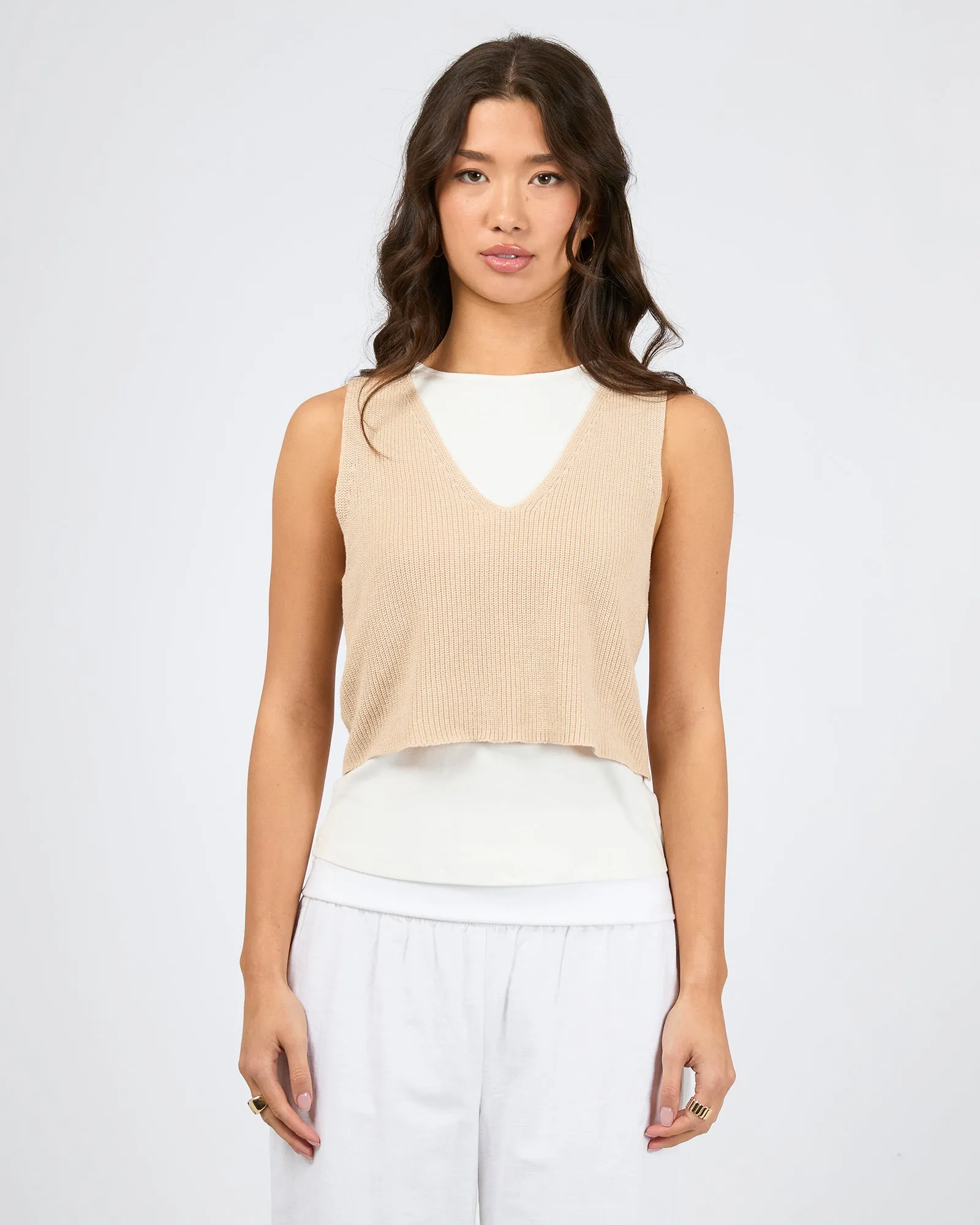 Claudia Top White sold by edge clothing product image thumbnail 2