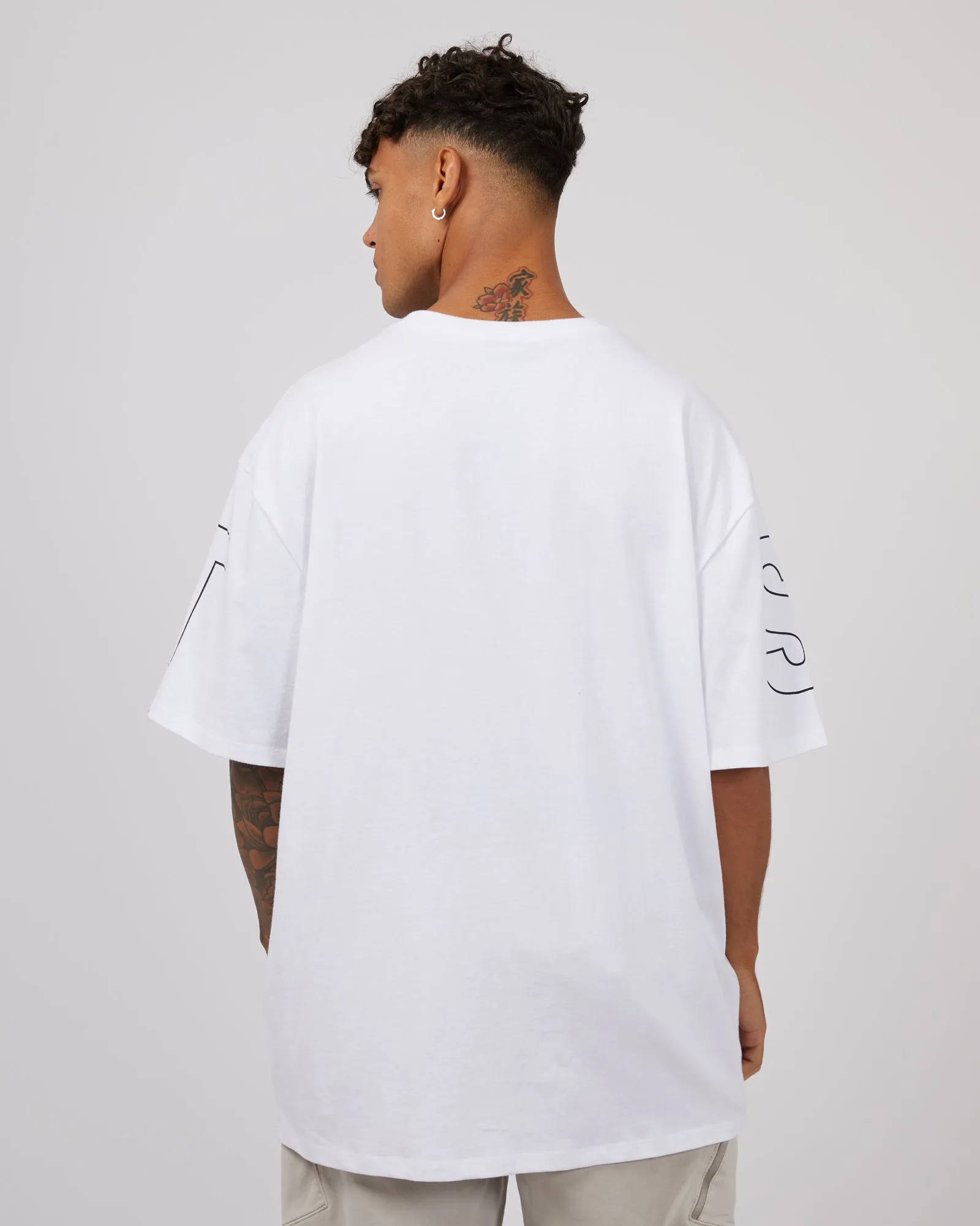 Riser Tee White sold by edge clothing product image thumbnail 3