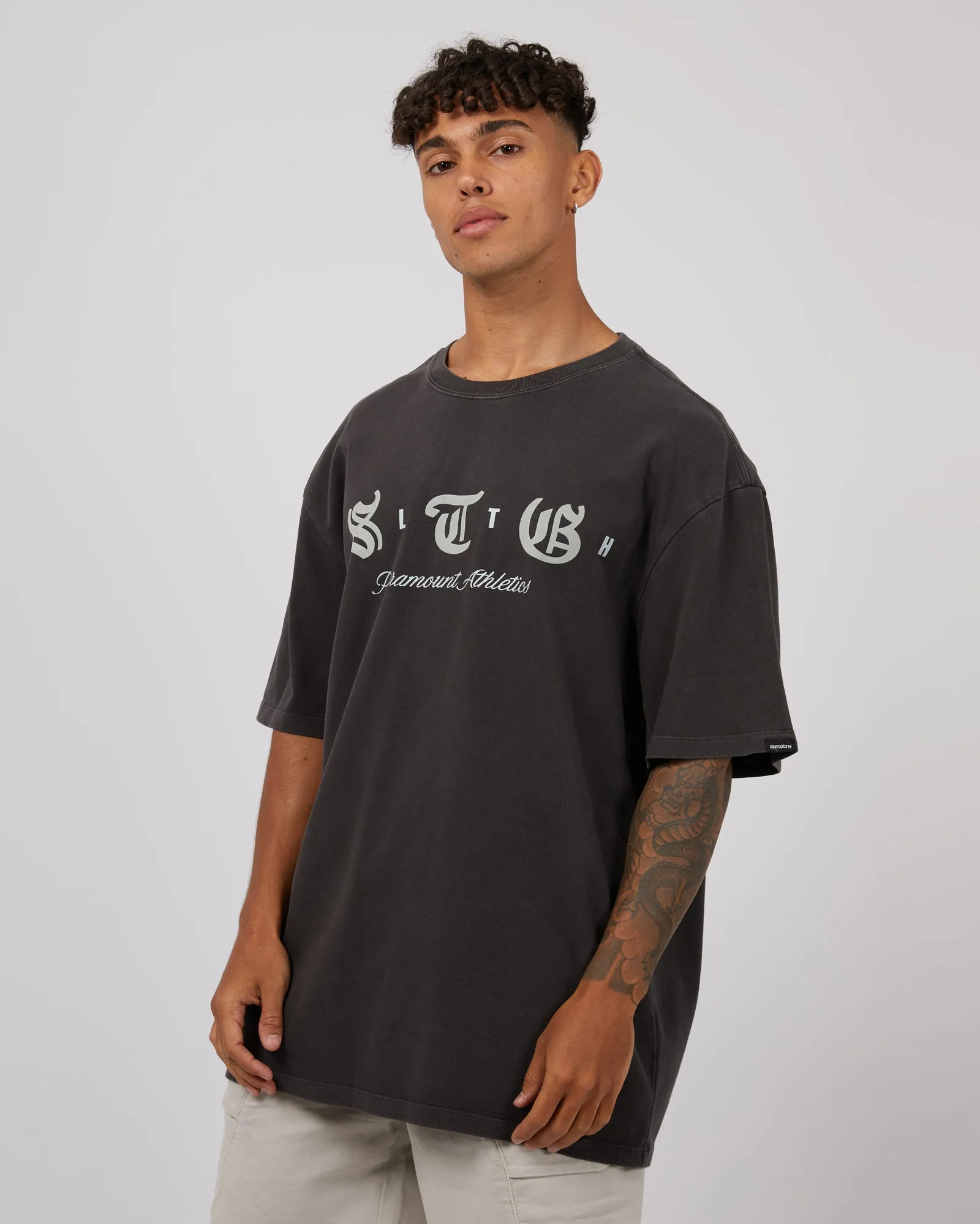 Silhouette Tee Coal sold by edge clothing product image thumbnail 4