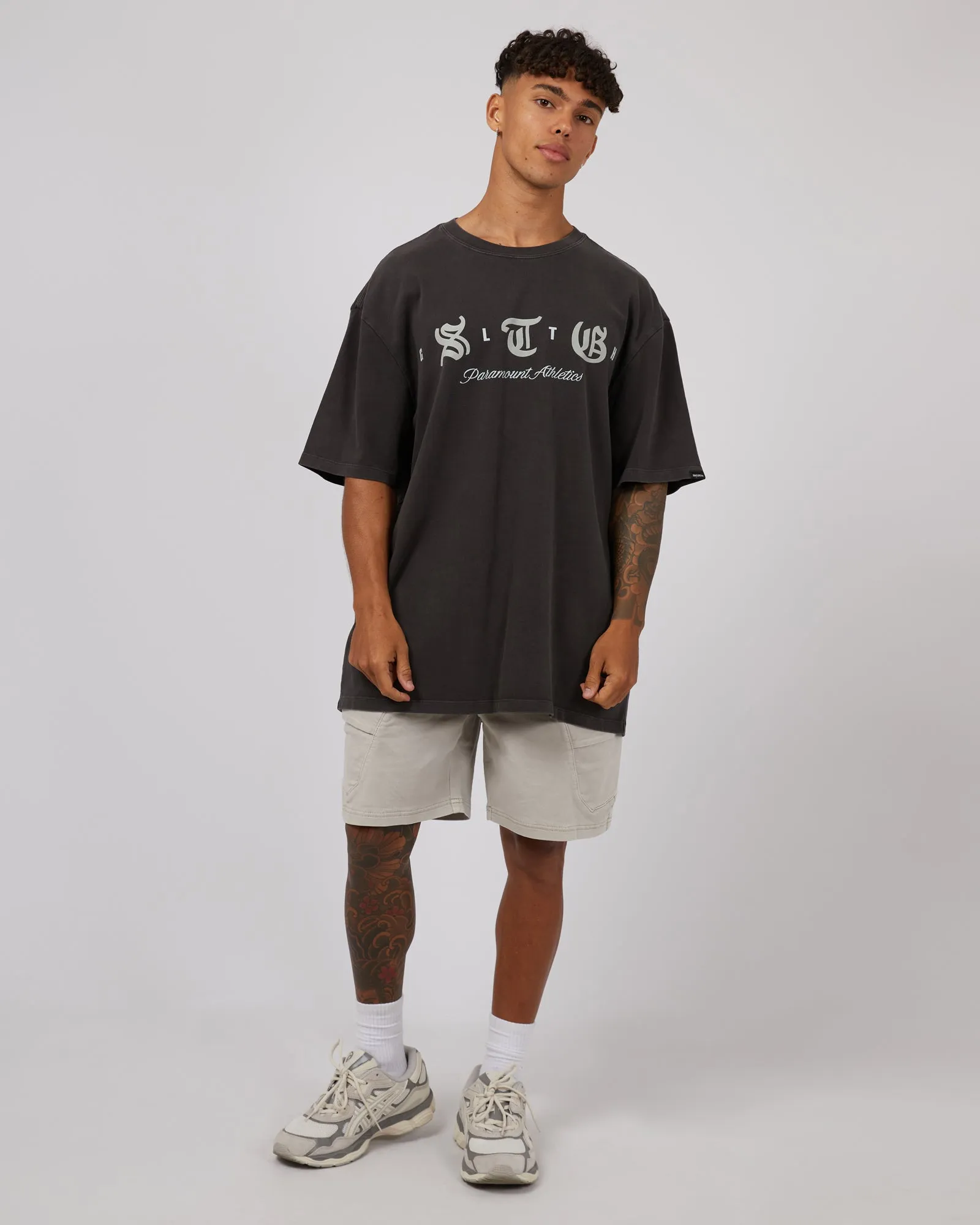 Silhouette Tee Coal sold by edge clothing product image thumbnail 2