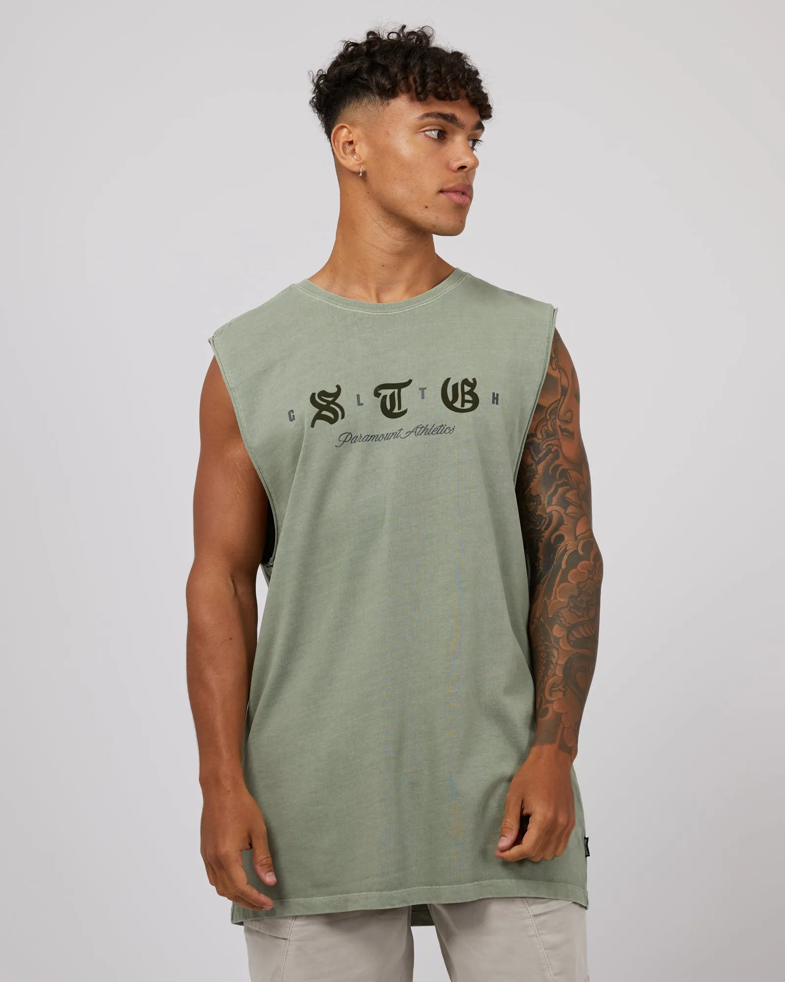 Silhouette Muscle Fig Green sold by edge clothing