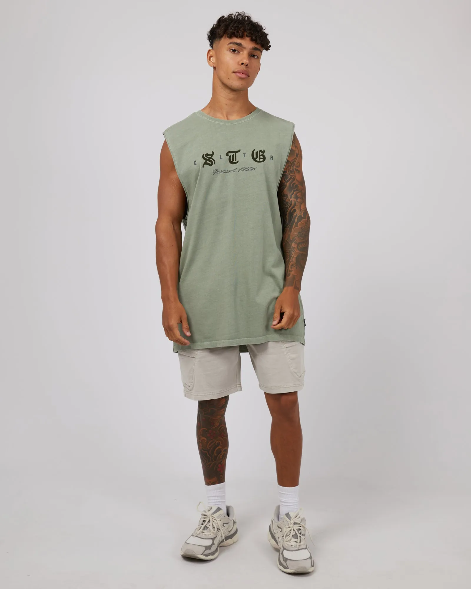 Silhouette Muscle Fig Green sold by edge clothing product image thumbnail 2