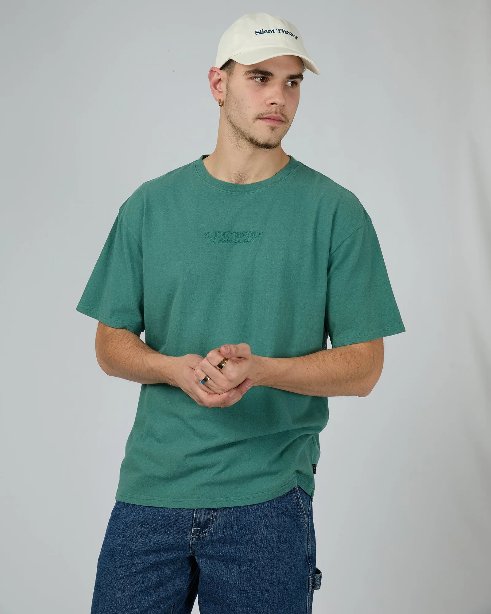 Checked Out Tee Pine sold by edge clothing