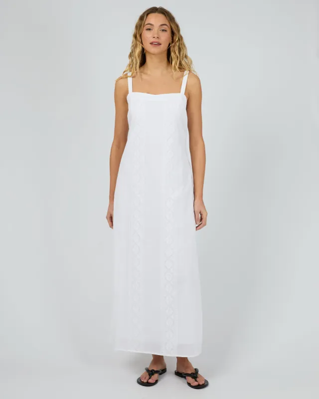 Nova Maxi Dress White sold by edge clothing