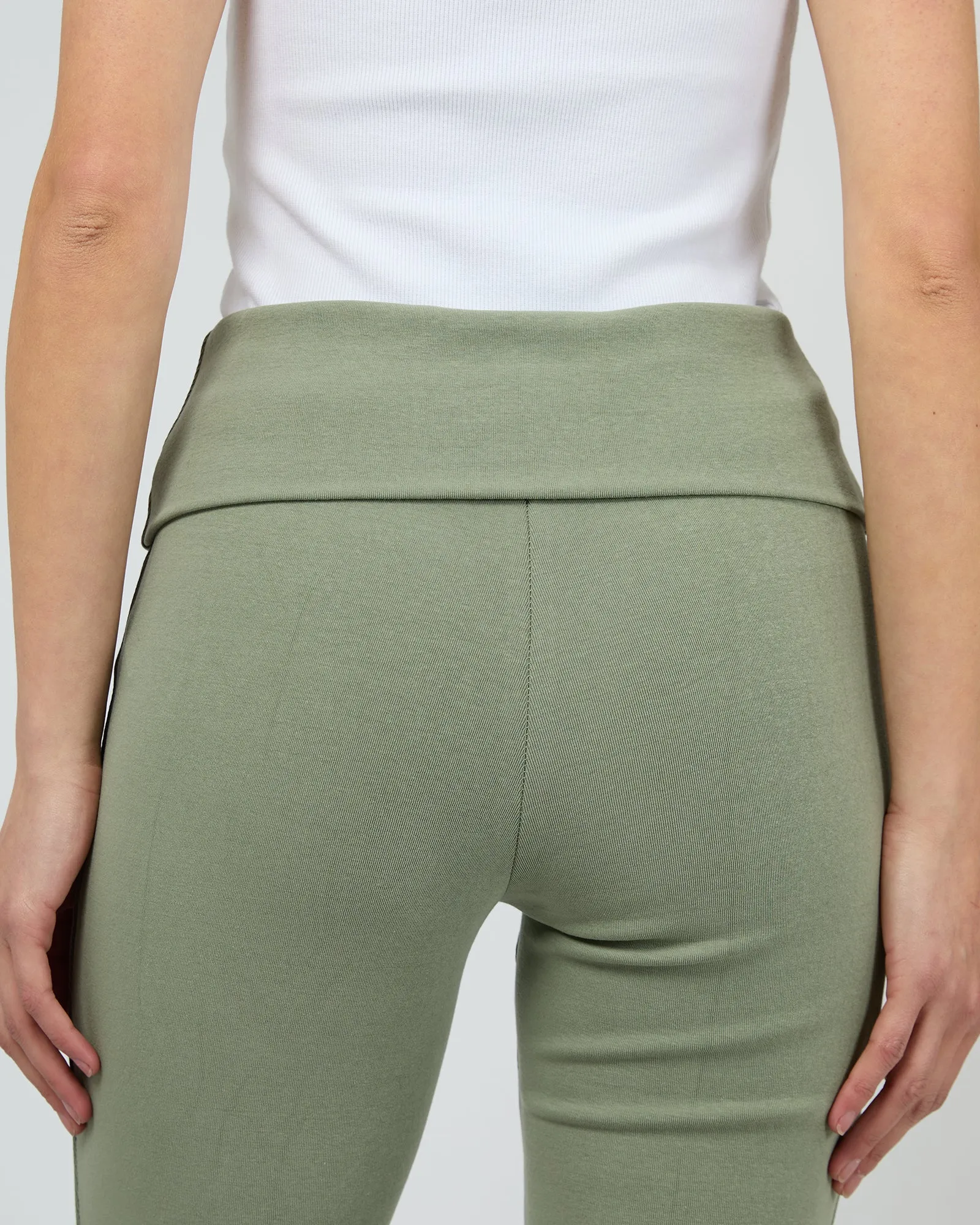 Elina Flare Pant Khaki sold by edge clothing product image thumbnail 5