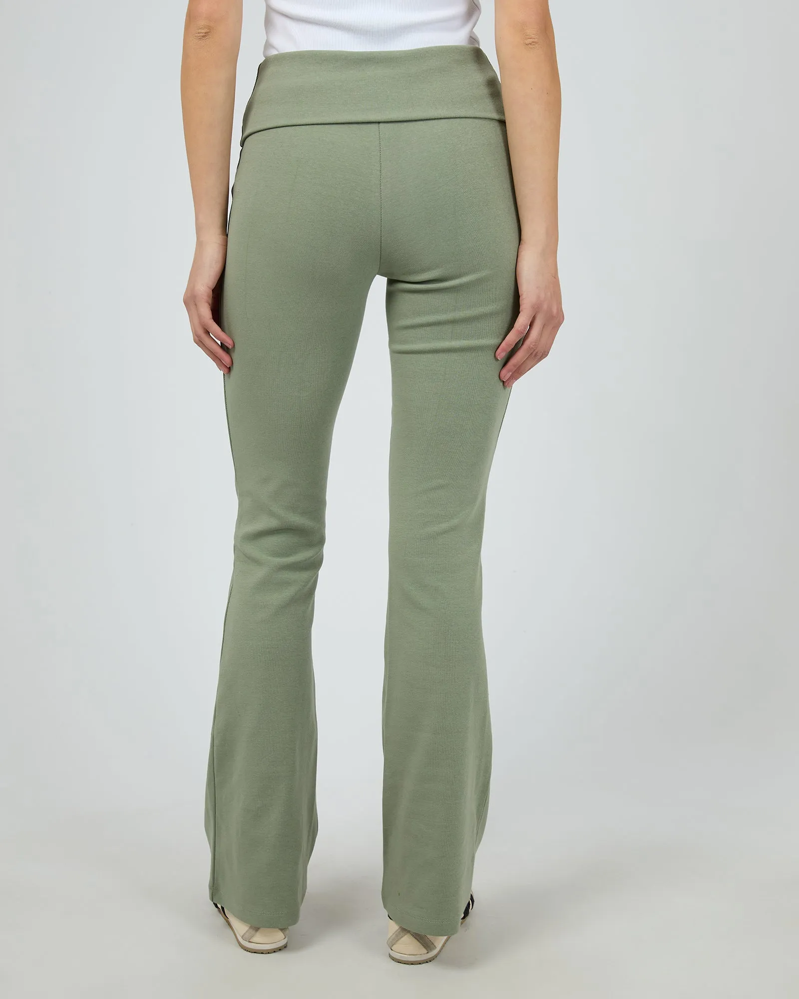 Elina Flare Pant Khaki sold by edge clothing product image thumbnail 3