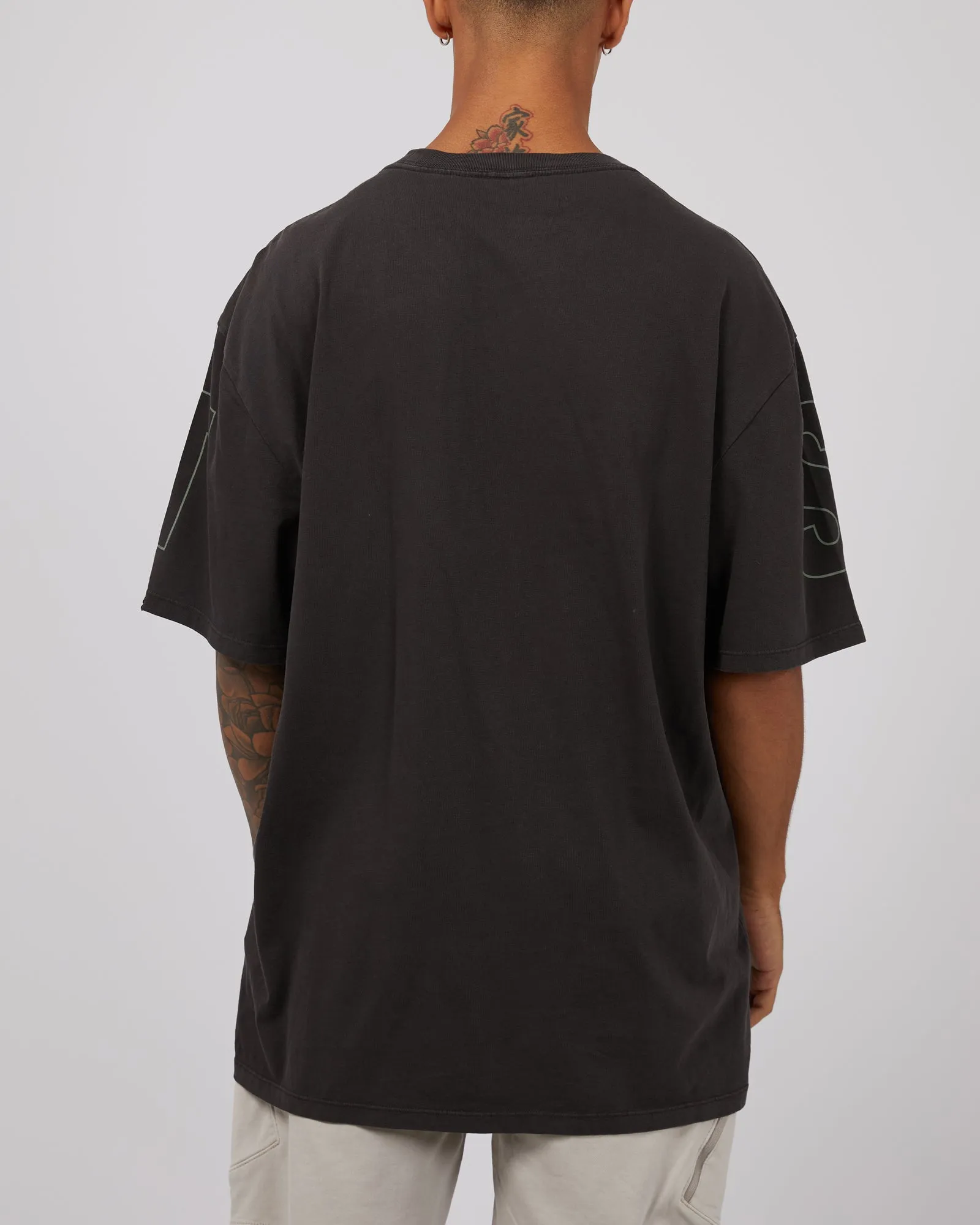 Riser Tee Washed Black sold by edge clothing product image thumbnail 3