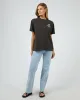 Malibu Shores Oversized Tee Washed Black sold by edge clothing