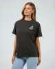 Malibu Shores Oversized Tee Washed Black sold by edge clothing