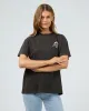 Malibu Shores Oversized Tee Washed Black sold by edge clothing