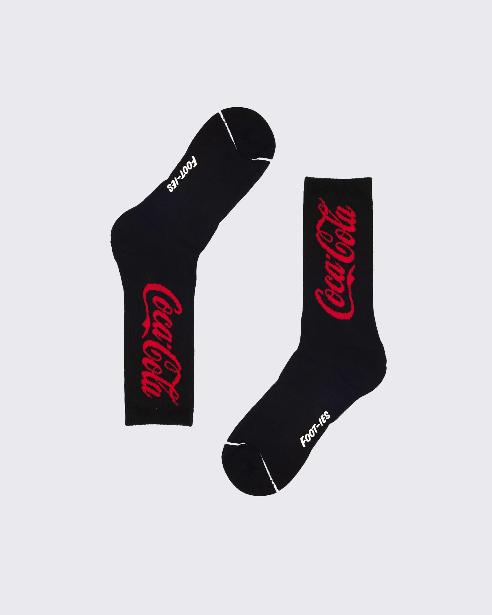 Coke Can Sneaker 2 Pk Sock White Black sold by edge clothing product image thumbnail 5