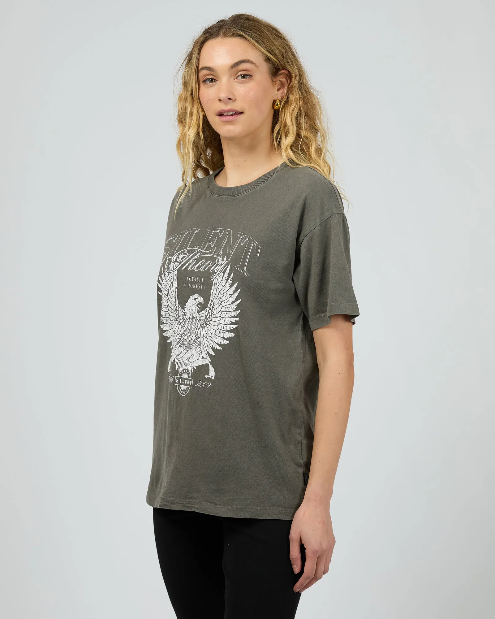 American Wings Tee Charcoal sold by edge clothing product image thumbnail 4