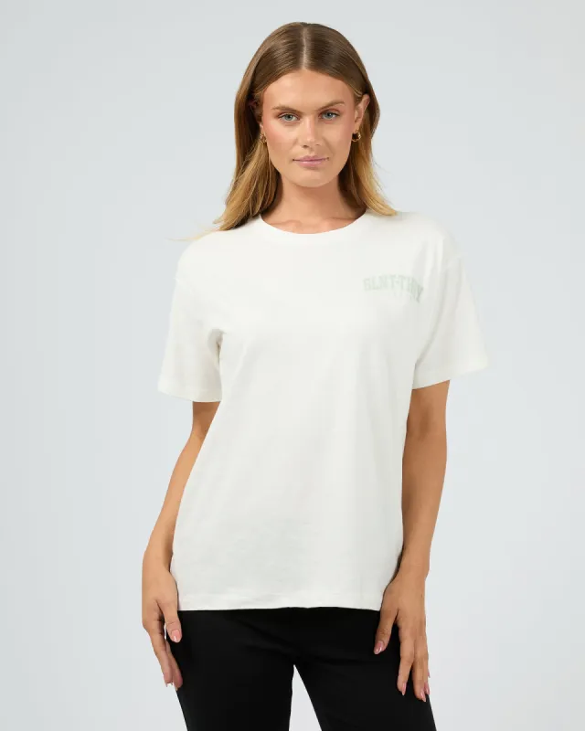 Clubhouse Tee Vintage White sold by edge clothing