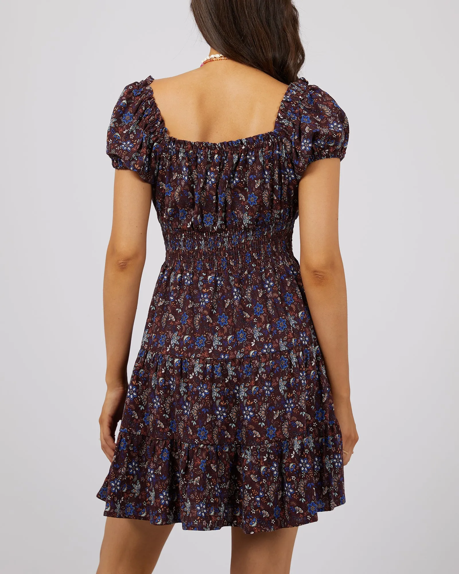 Millie Floral Print Mini Dress sold by edge clothing product image thumbnail 3