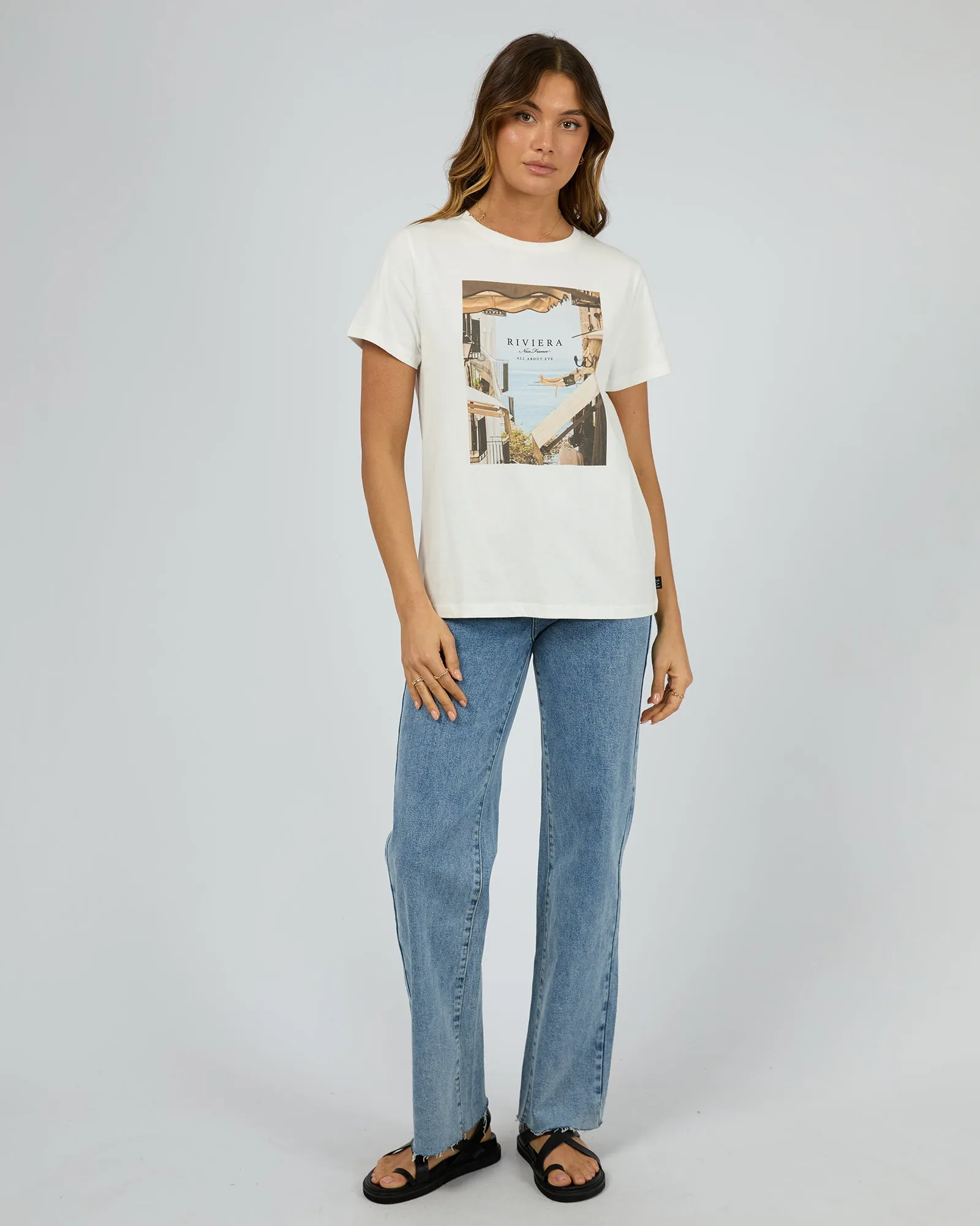Tia Tee Vintage White sold by edge clothing product image thumbnail 2