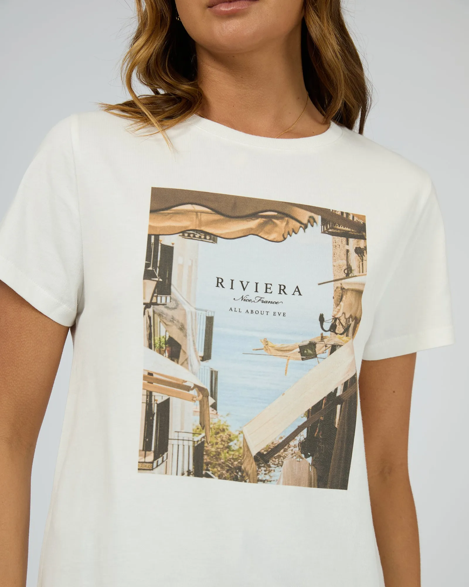 Tia Tee Vintage White sold by edge clothing product image thumbnail 5