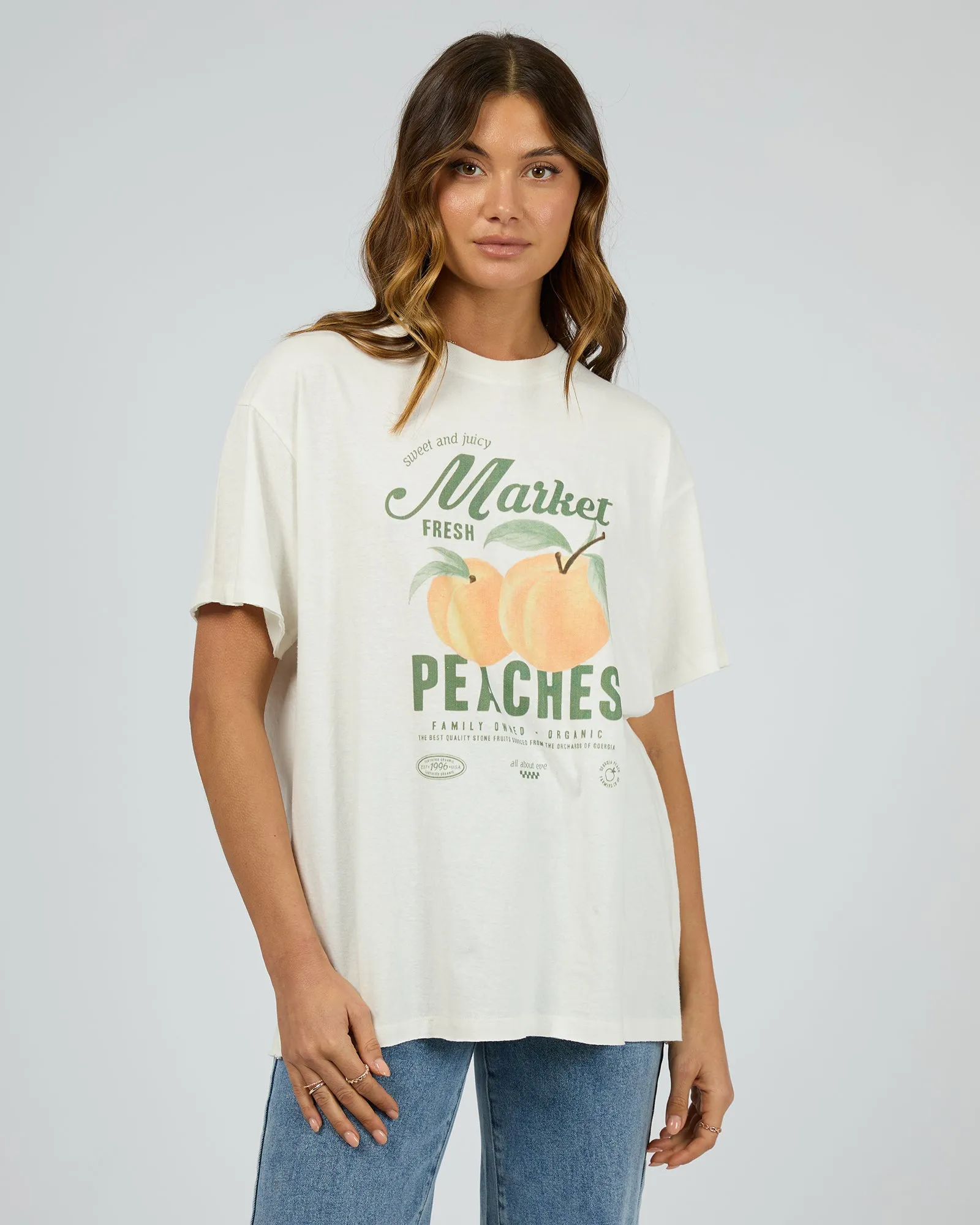 Valencia Tee Vintage White sold by edge clothing