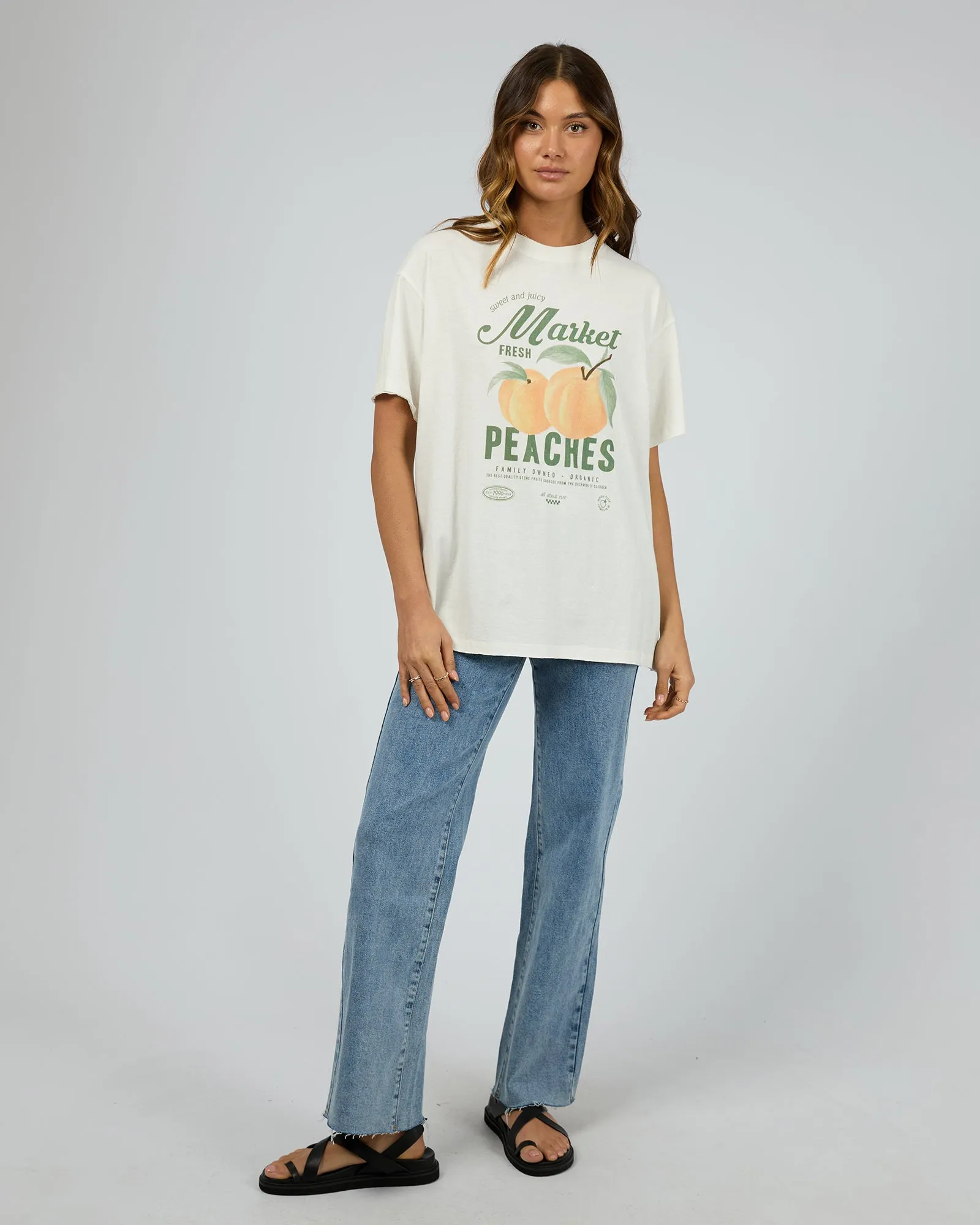 Valencia Tee Vintage White sold by edge clothing product image thumbnail 2