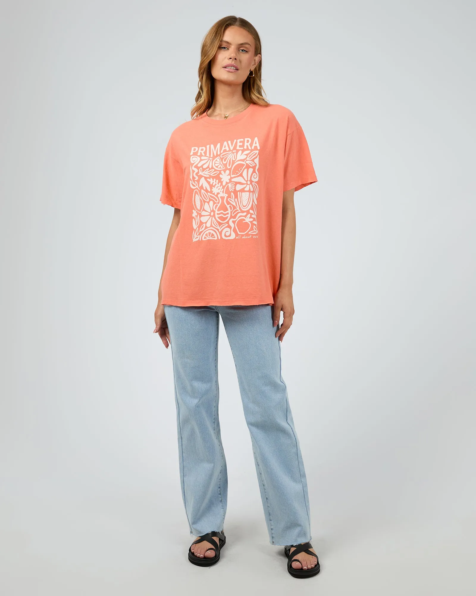 Primavera Tee Papaya sold by edge clothing product image thumbnail 2