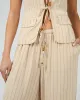 Isla Pant Natural sold by edge clothing