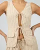Isla Vest Natural sold by edge clothing