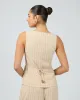 Isla Vest Natural sold by edge clothing