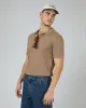 Waffle Polo Mushroom sold by edge clothing