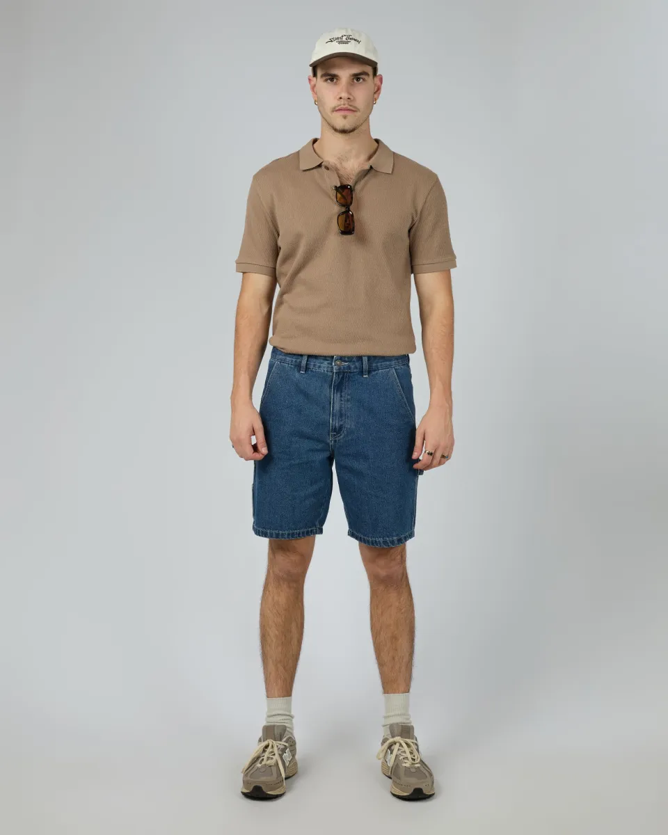 Waffle Polo Mushroom sold by edge clothing