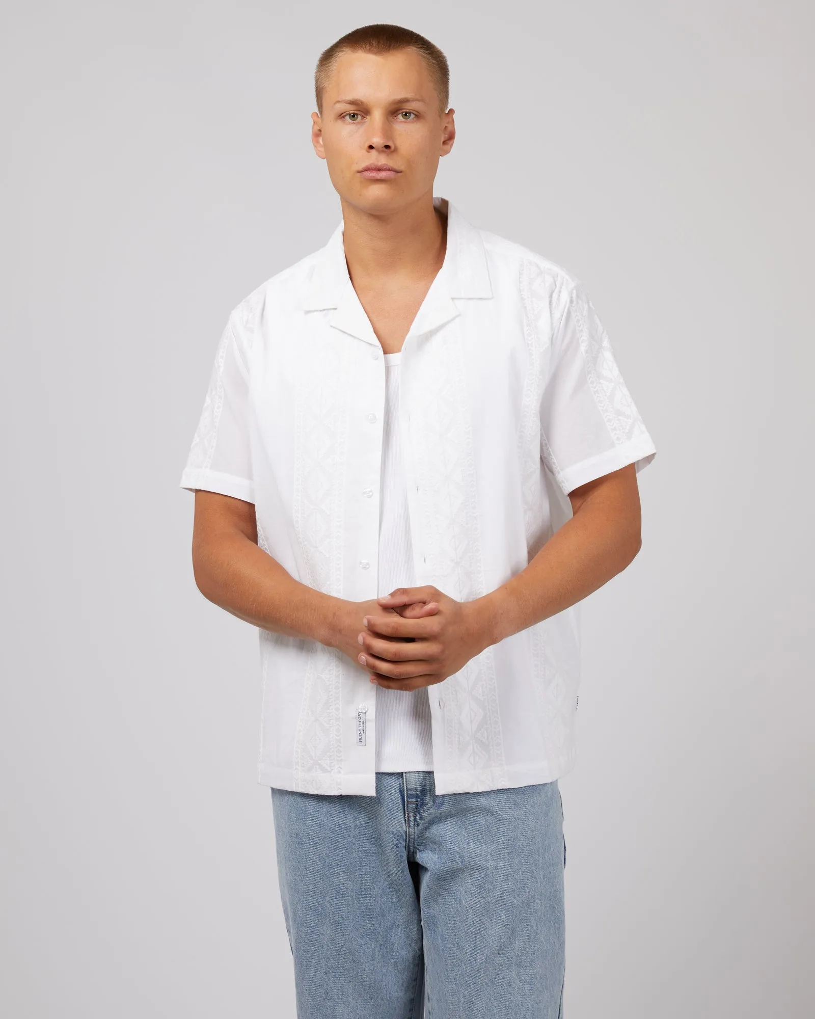 Hendricks Shirt White sold by edge clothing