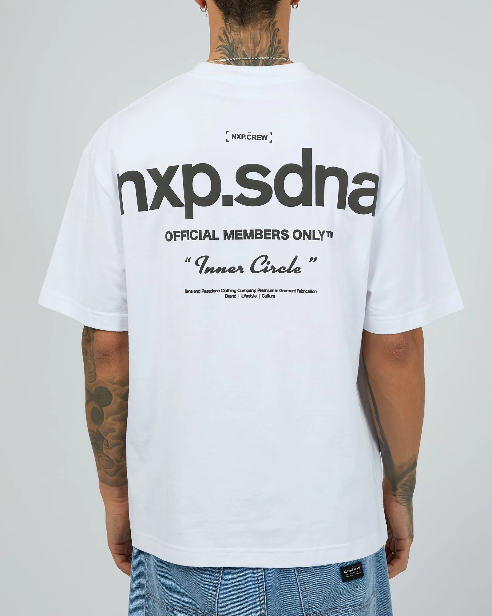 Contagent Heavy Street Tee White sold by edge clothing product image thumbnail 3