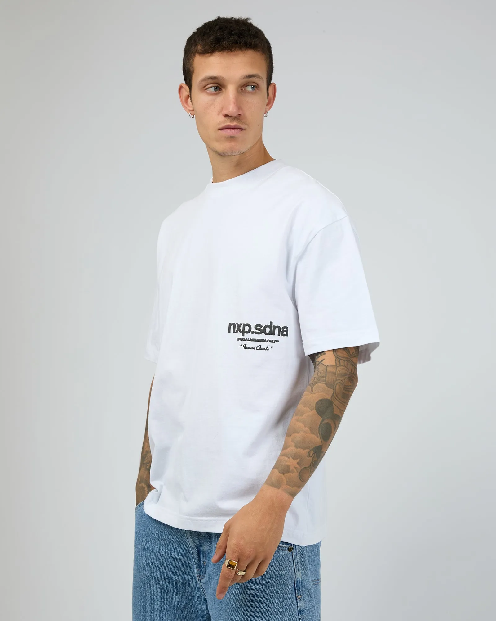 Contagent Heavy Street Tee White sold by edge clothing product image thumbnail 4
