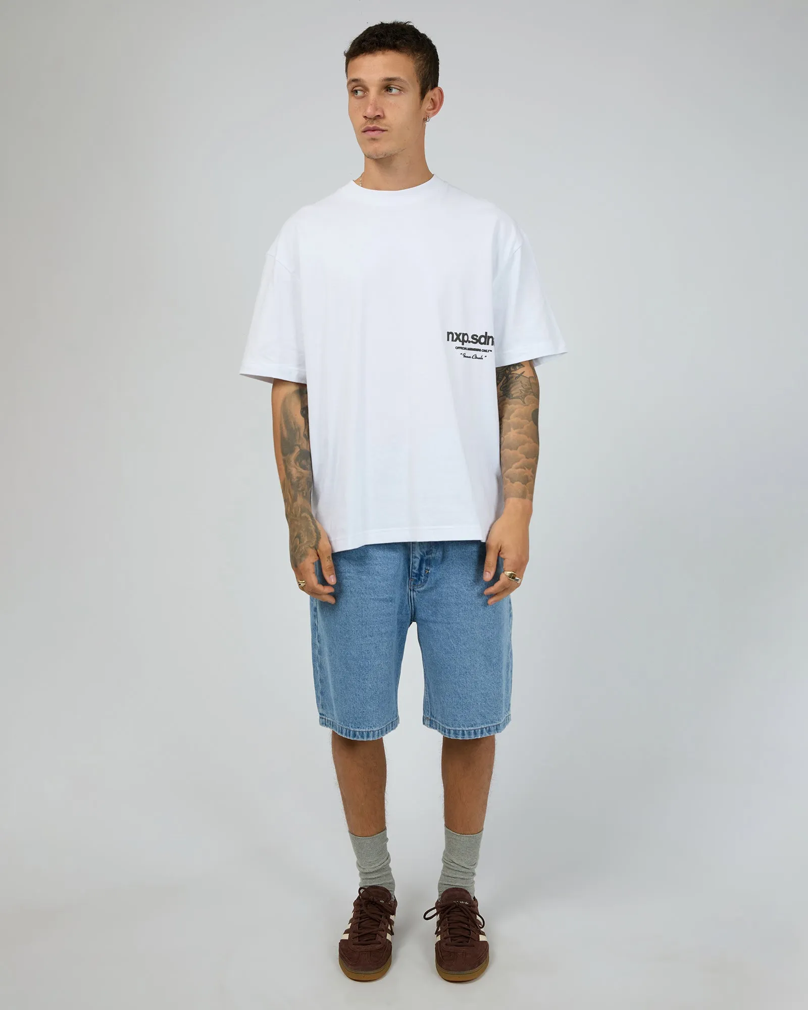 Contagent Heavy Street Tee White sold by edge clothing product image thumbnail 2