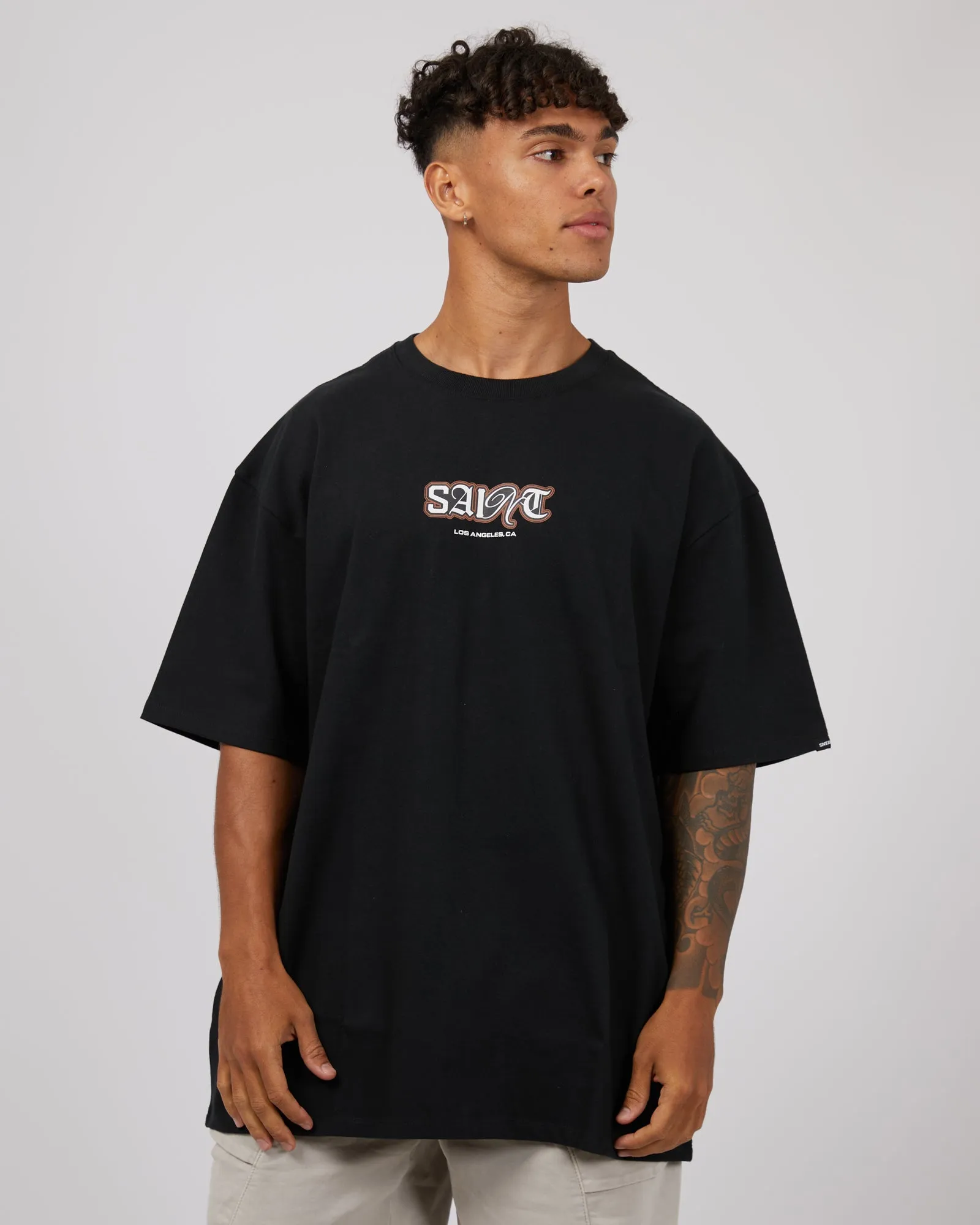 Glass House Tee Black sold by edge clothing