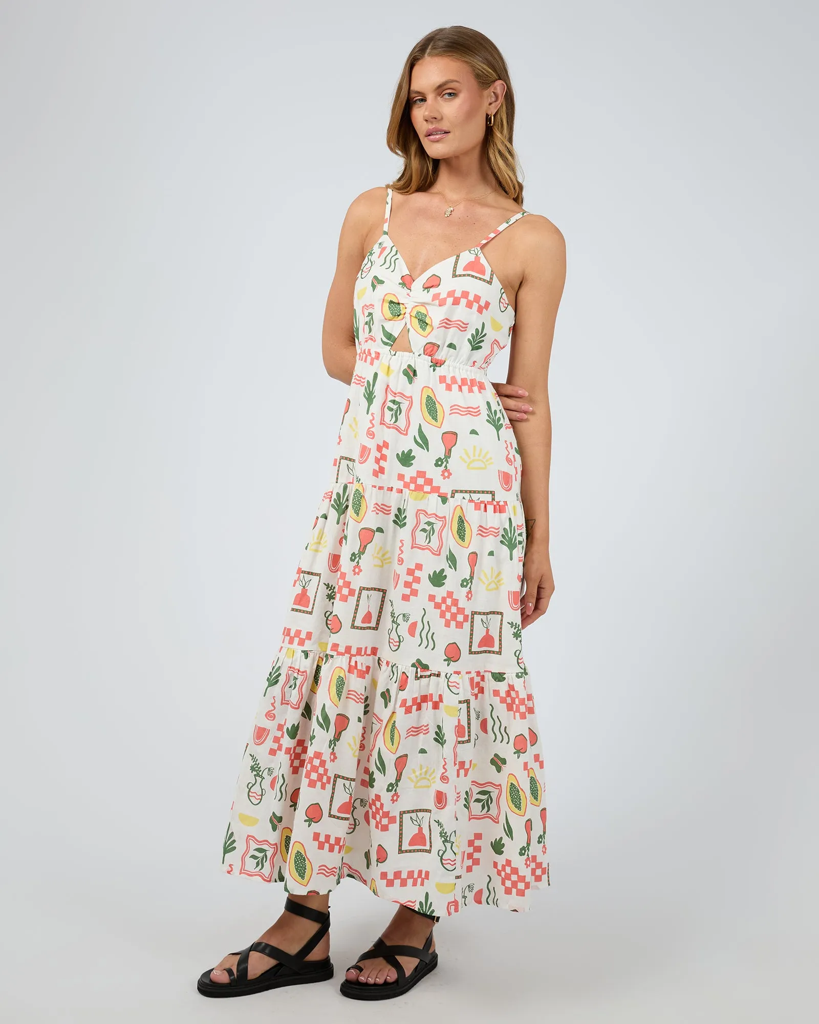 Valencia Print Maxi Dress sold by edge clothing product image thumbnail 4