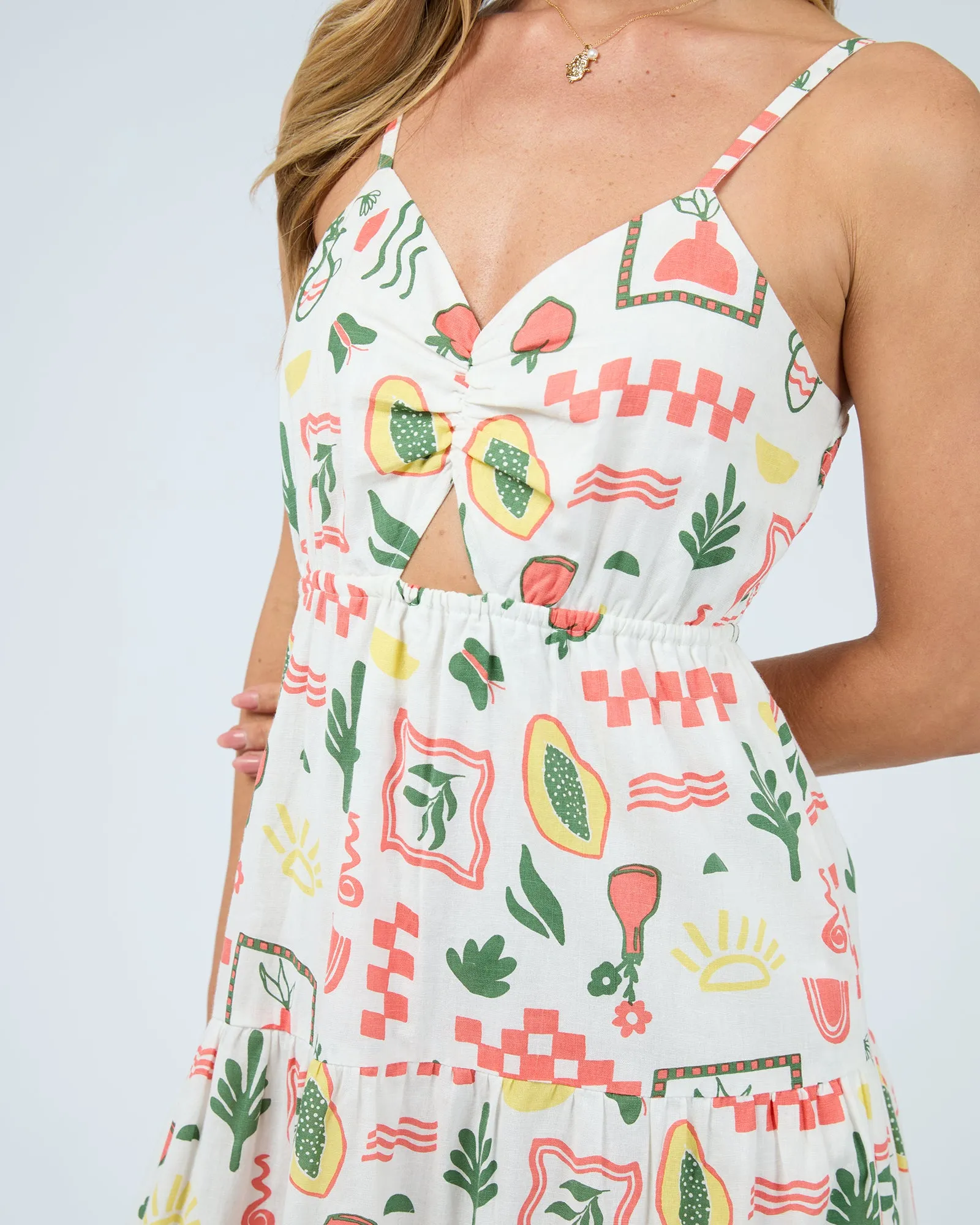 Valencia Print Maxi Dress sold by edge clothing product image thumbnail 5