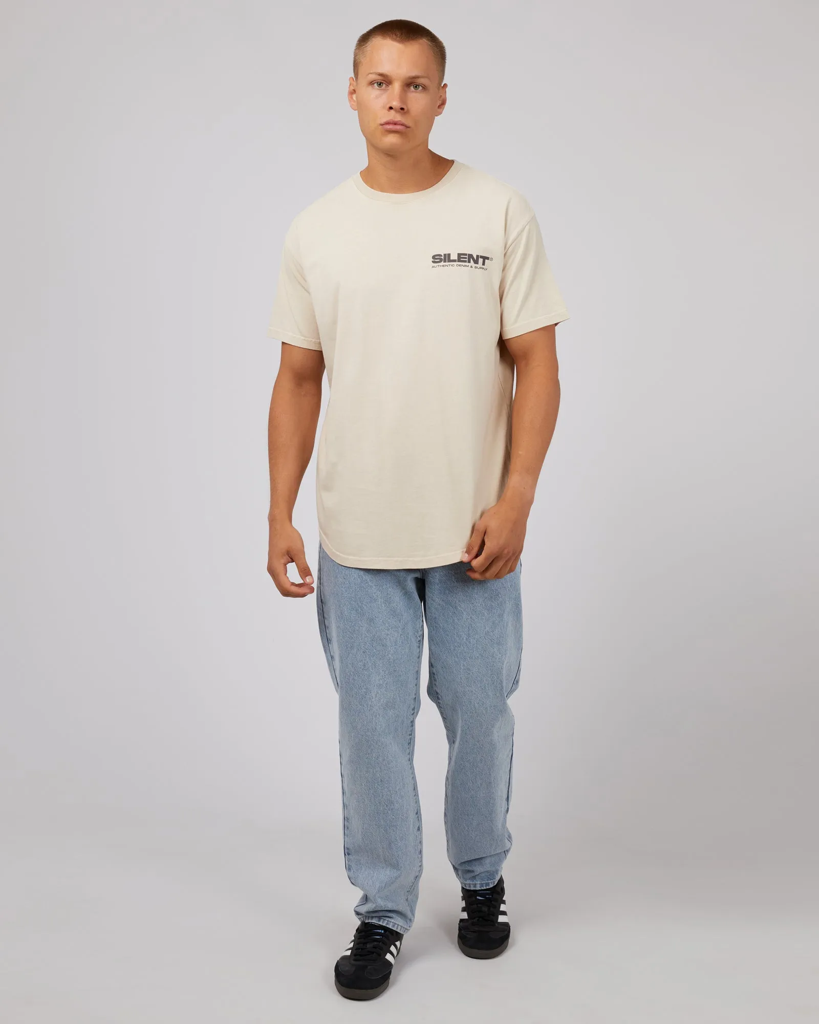 Raptor Tee Chalk sold by edge clothing
