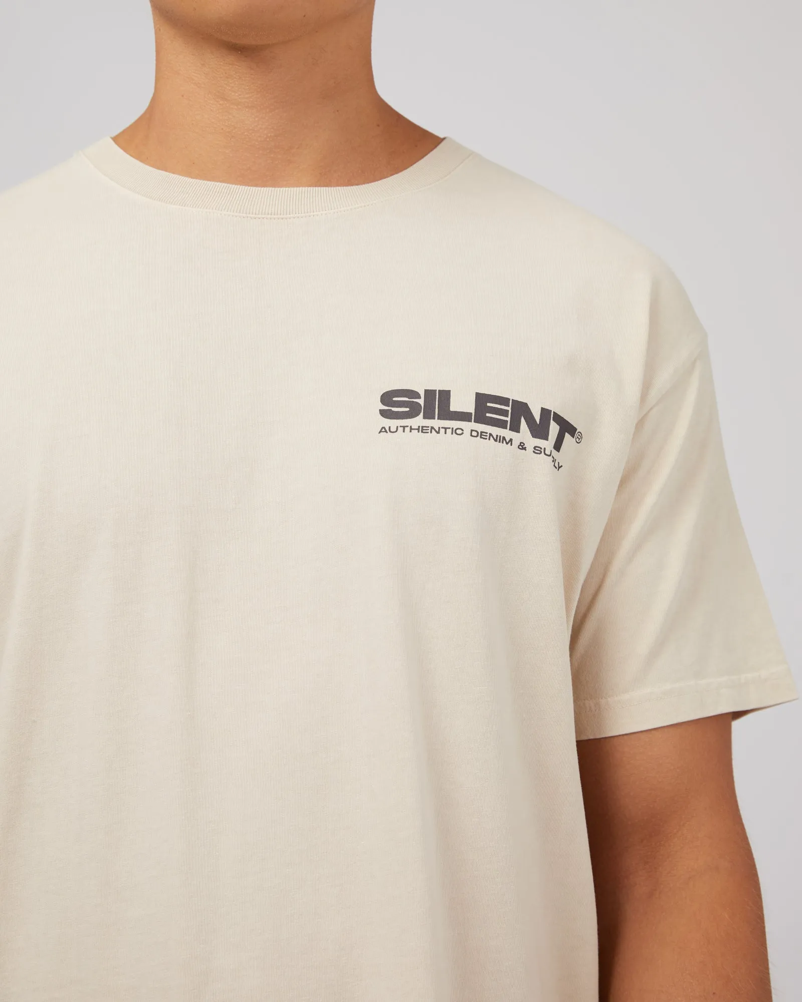 Raptor Tee Chalk sold by edge clothing product image thumbnail 5