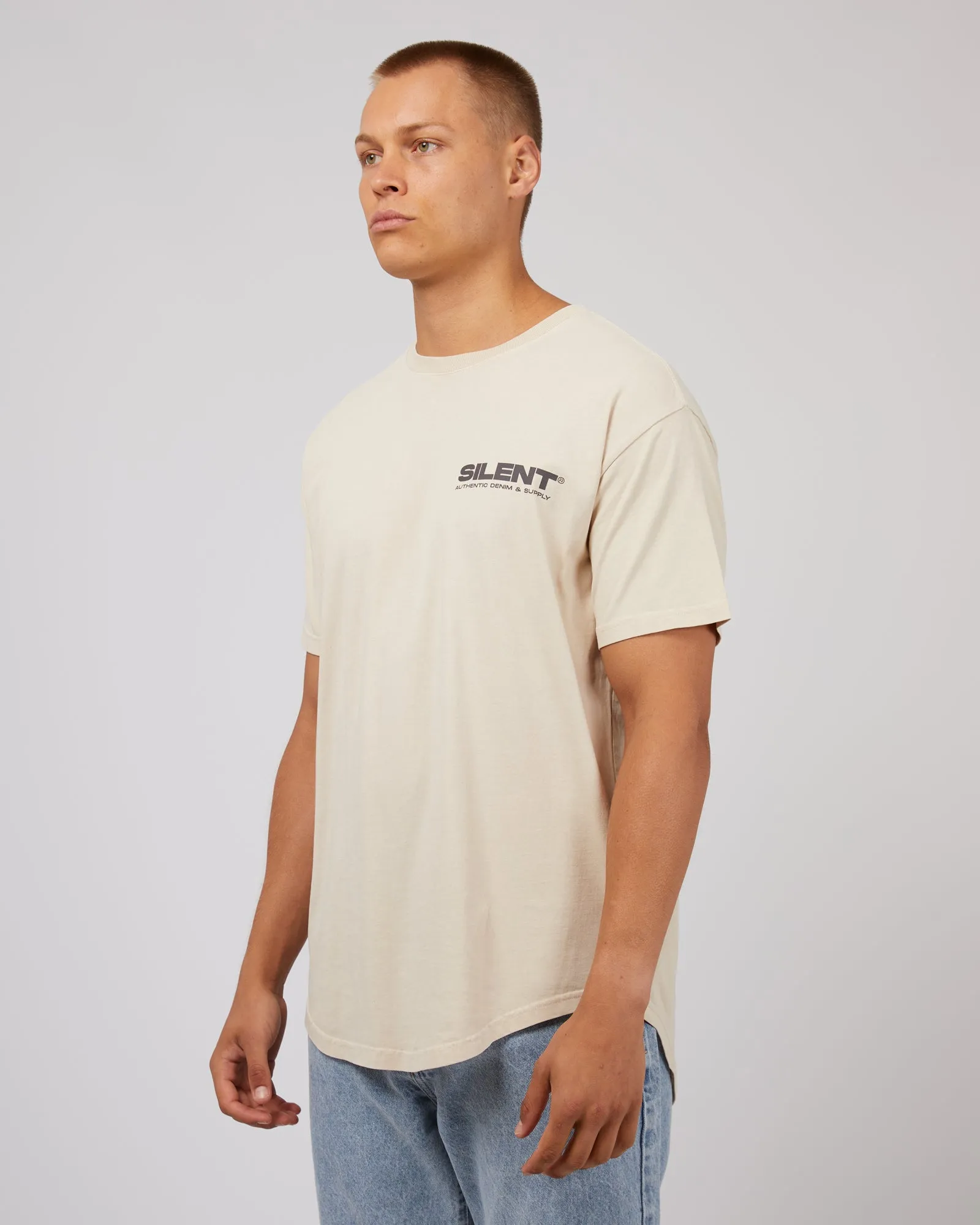 Raptor Tee Chalk sold by edge clothing product image thumbnail 4