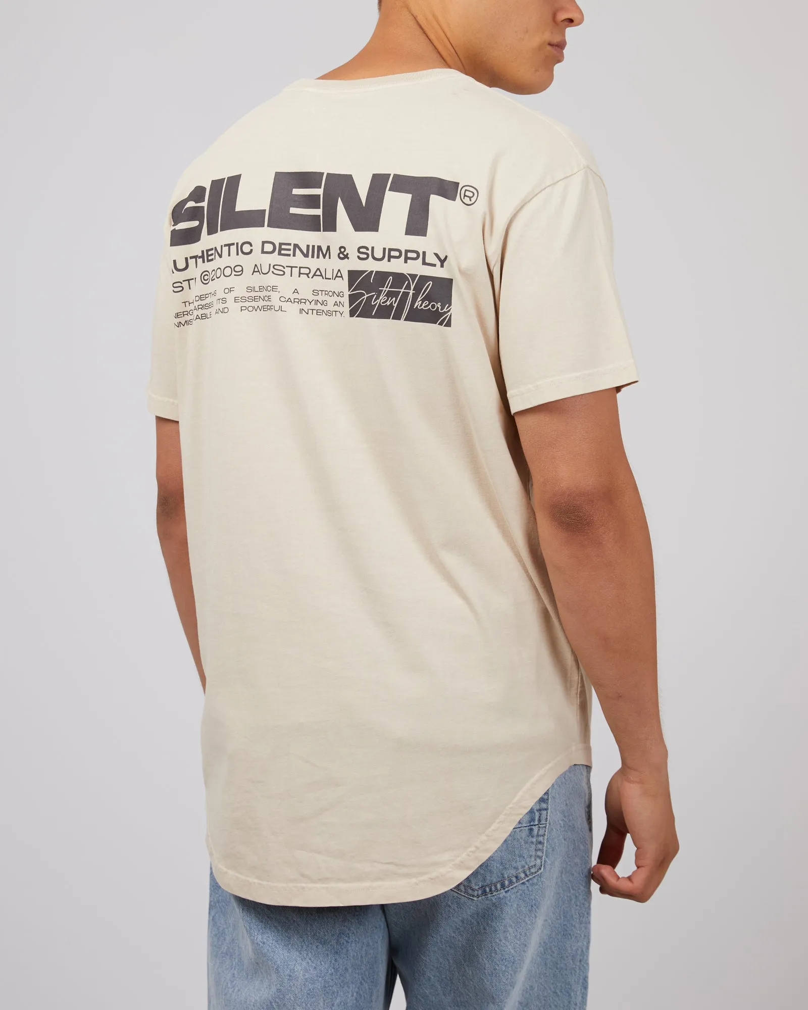 Raptor Tee Chalk sold by edge clothing product image thumbnail 3