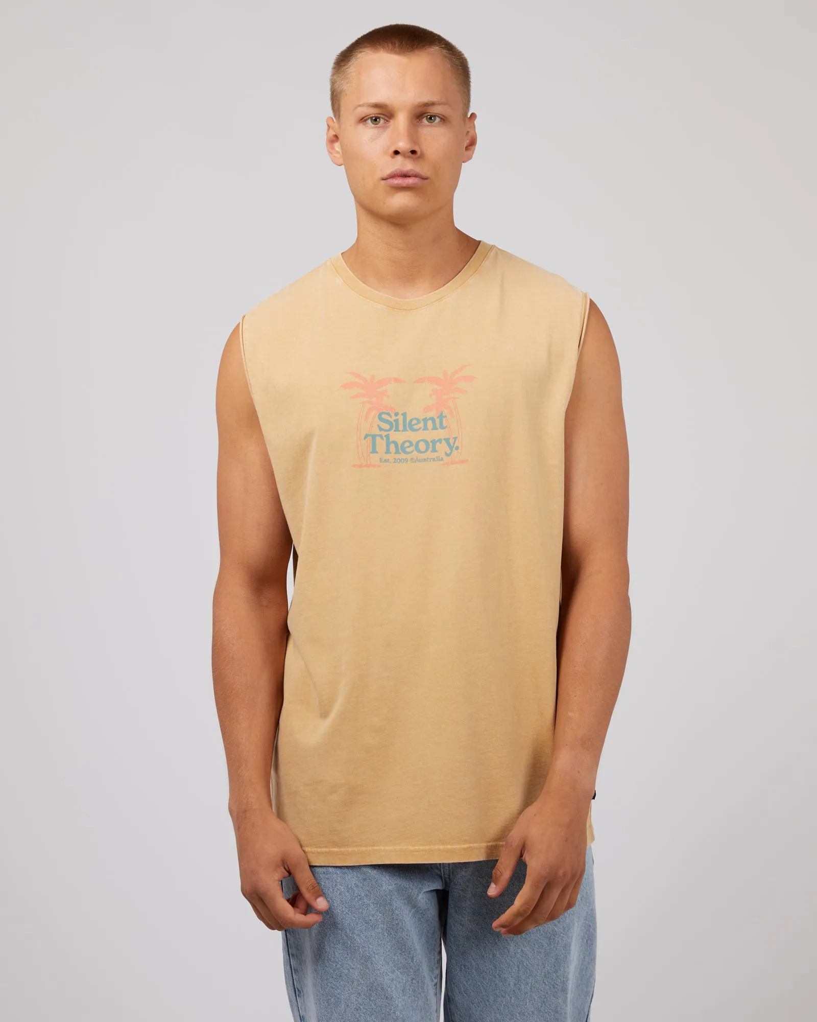 Paradise Palm Muscle Wheat sold by edge clothing