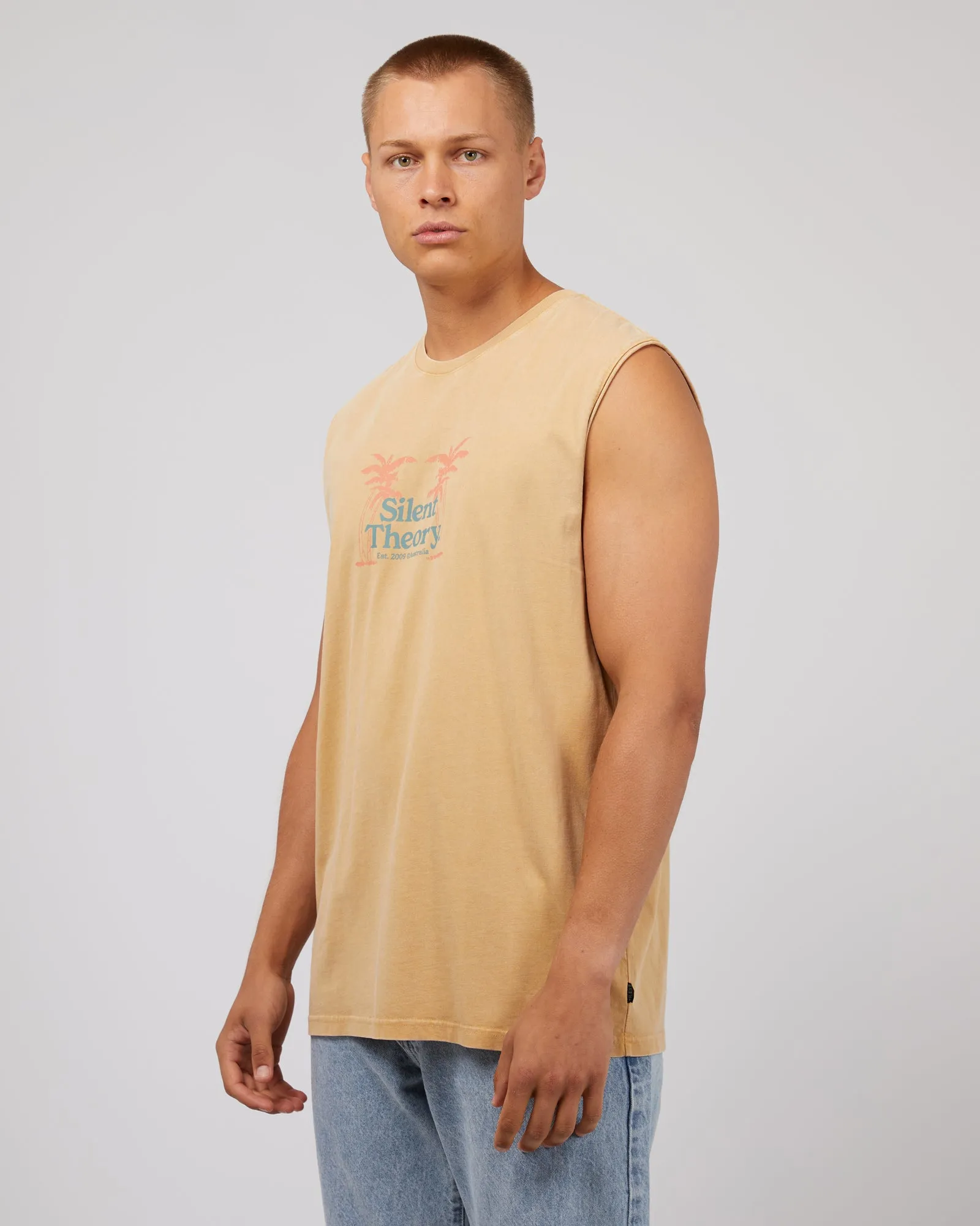 Paradise Palm Muscle Wheat sold by edge clothing product image thumbnail 4