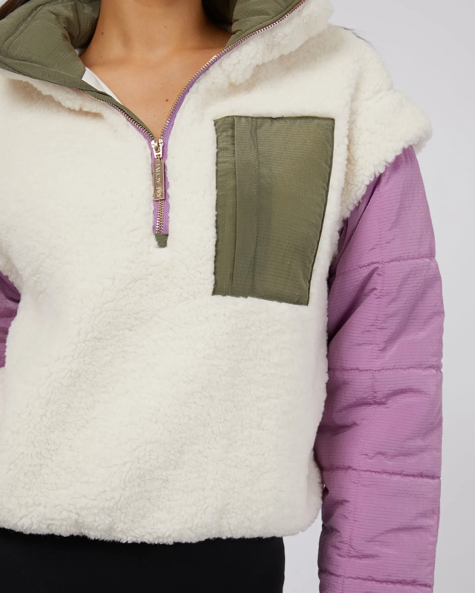 Arctic Teddy Jacket Multicoloured sold by edge clothing product image thumbnail 5